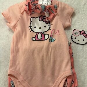 Hello Kitty Pink 3-piece Set